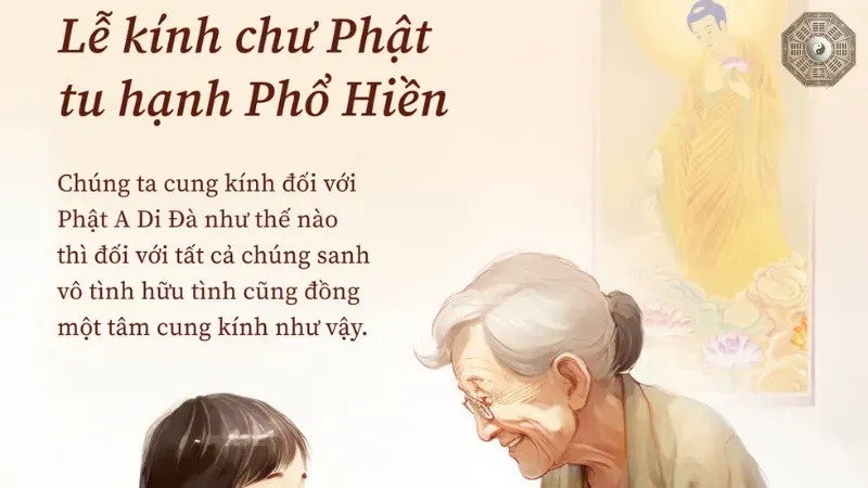 Hạnh thứ 1: Lễ kính Chư Phật