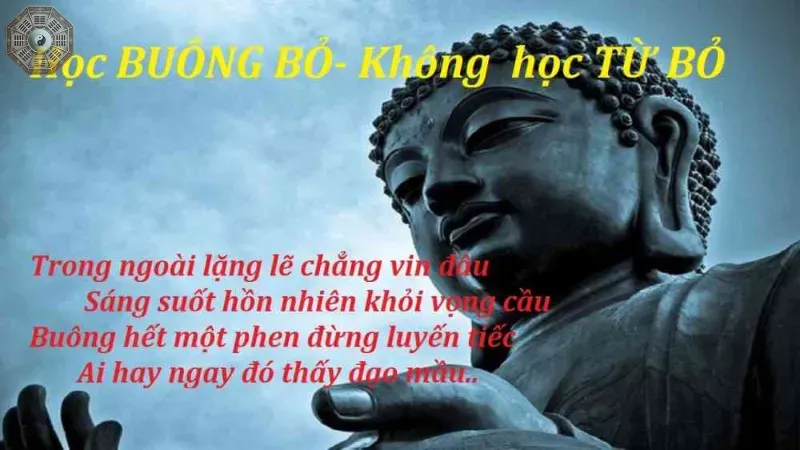 Các loại buông bỏ trong Phật giáo