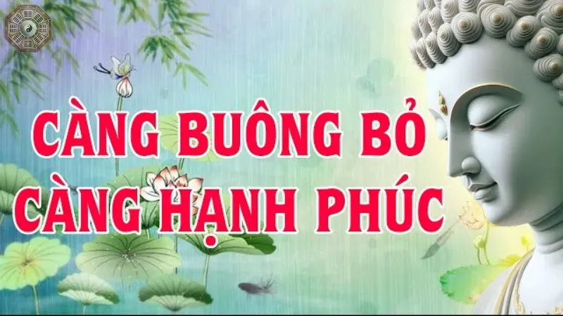 Thực hành buông bỏ trong đời sống hàng ngày