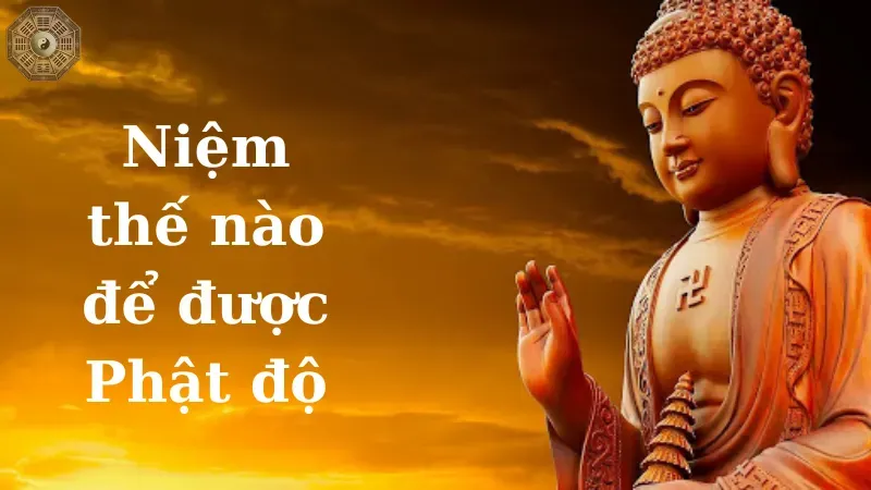 Niệm thế nào để được Phật độ