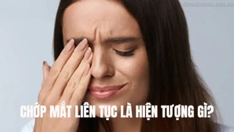 Giới thiệu về tướng người hay chớp mắt