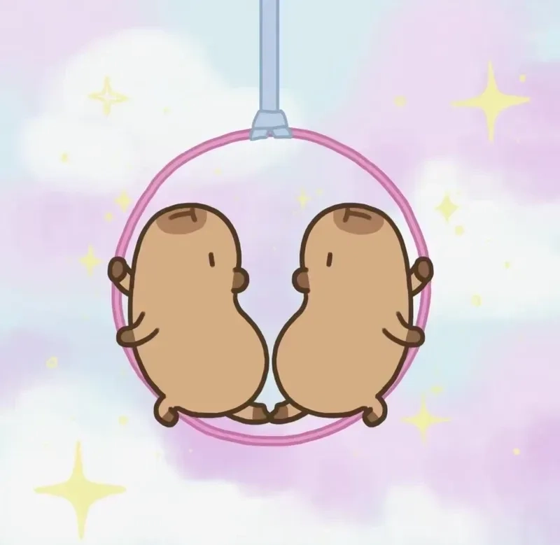 Capybara driving meme ngộ nghĩnh, làm nổi bật cảm xúc mỗi ngày