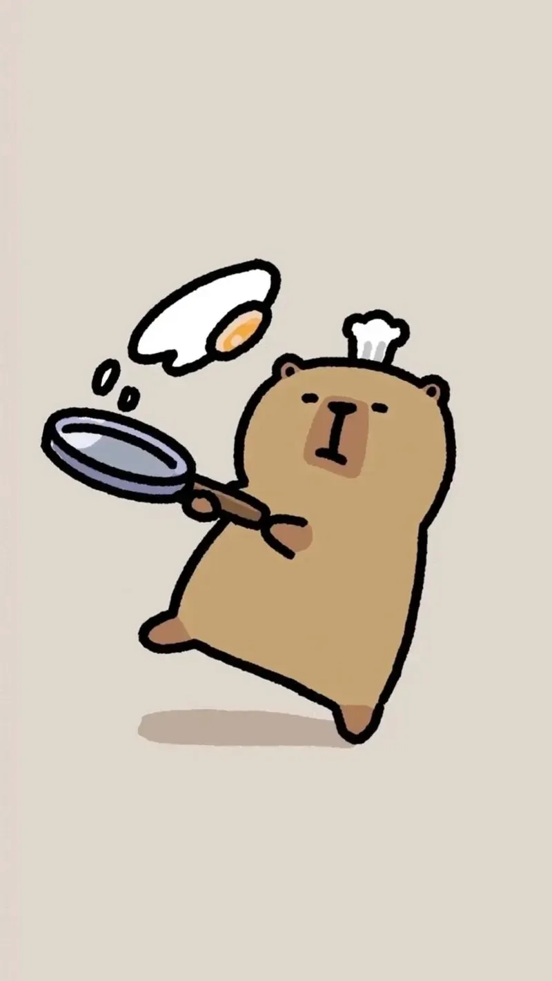 Capybara wallpaper 4k meme chất lượng cao, tô điểm cho thiết bị của bạn