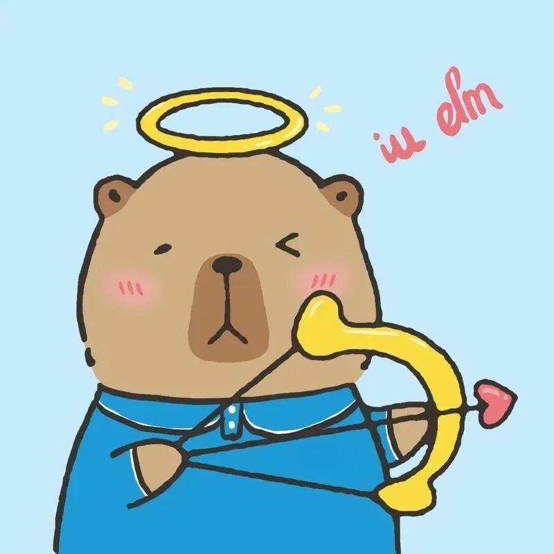 Capybara meme drawing nghệ thuật, làm nổi bật sự sáng tạo