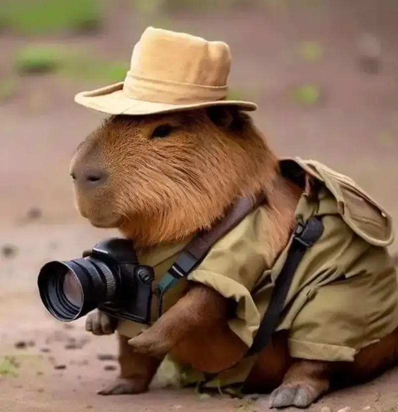 Khám phá meme capybara màu hồng đáng yêu, hot trend không thể bỏ qua