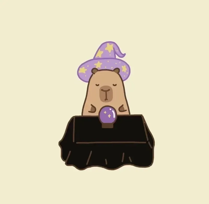 Con capybara meme dễ thương, biểu cảm hài hước khó quên