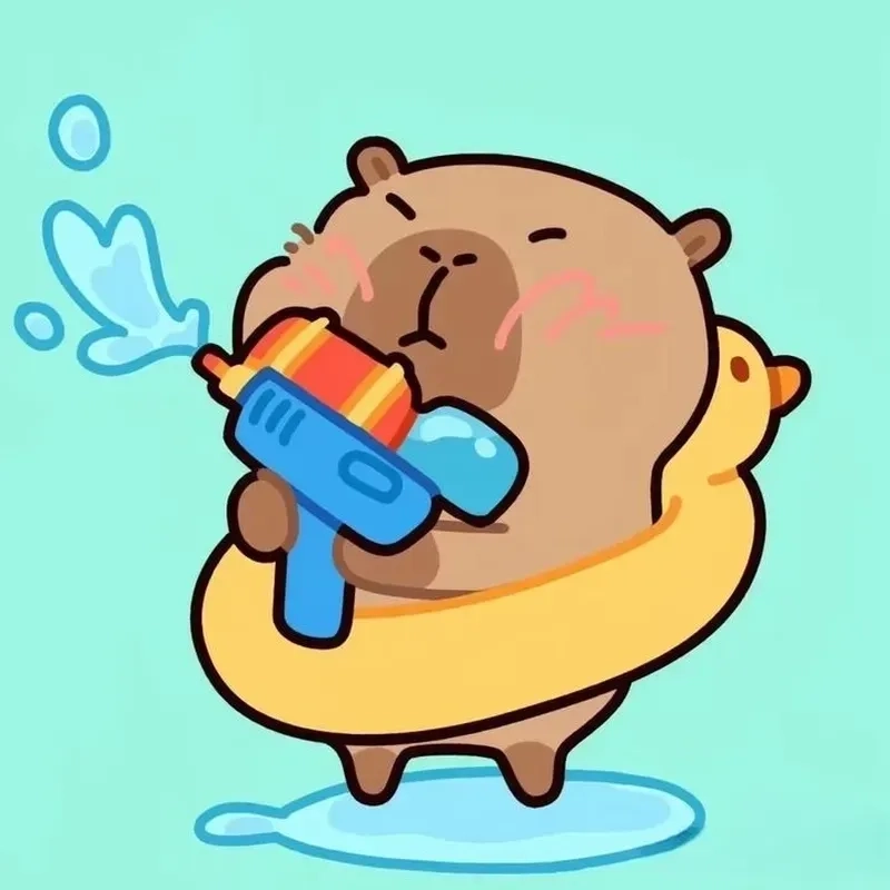 Ảnh meme capybara độc đáo, hot trend trong giới trẻ
