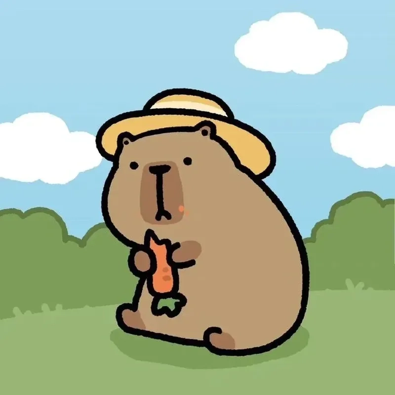 Meme capybara ngộ nghĩnh và đáng yêu, xu hướng giải trí hàng đầu