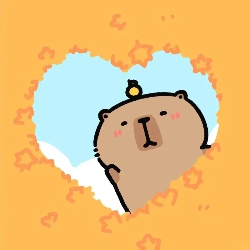 Hình meme capybara siêu hài, thích hợp chia sẻ với bạn bè