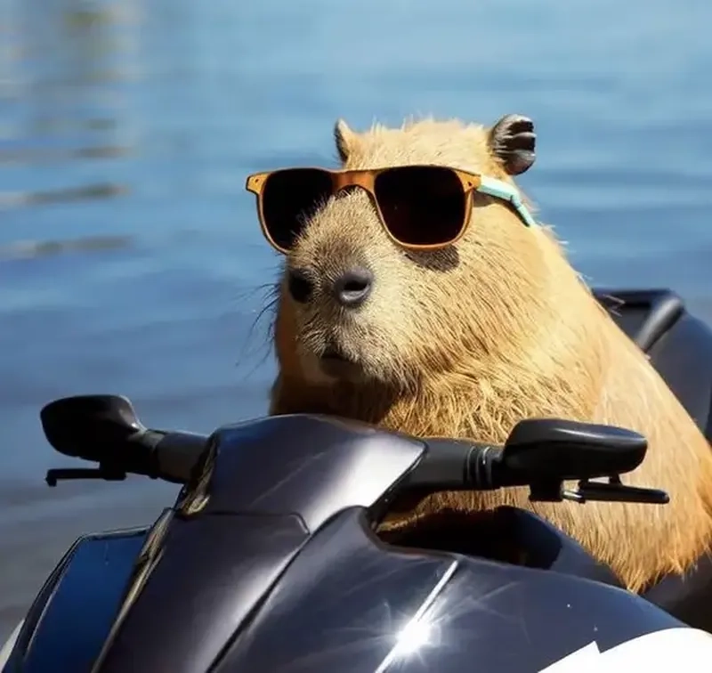 Capybara king meme nổi bật, dành cho những người yêu thích meme