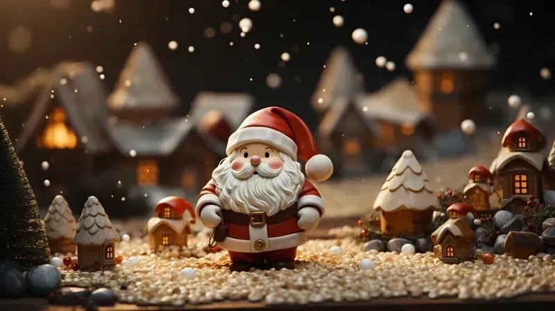 Chọn hình nền noel cute để làm mới thiết bị của bạn, thêm phần đáng yêu trong mùa lễ hội.