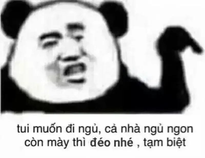 Lời chúc ngủ ngon dễ thương qua meme này sẽ khiến bạn mỉm cười trước khi ngủ.