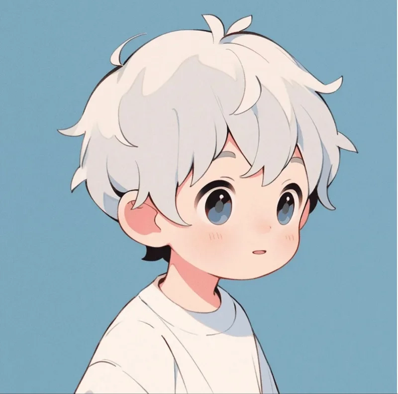 Ảnh đẹp chibi nam siêu đáng yêu, phong cách anime