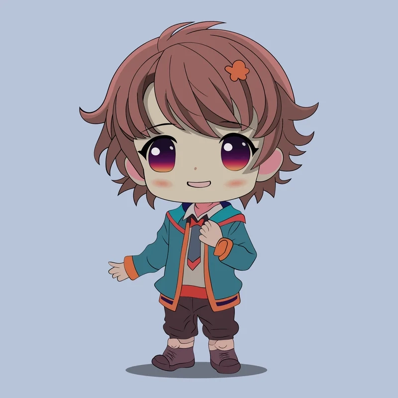 Ảnh anime cute chibi nam siêu đáng yêu, dễ thương