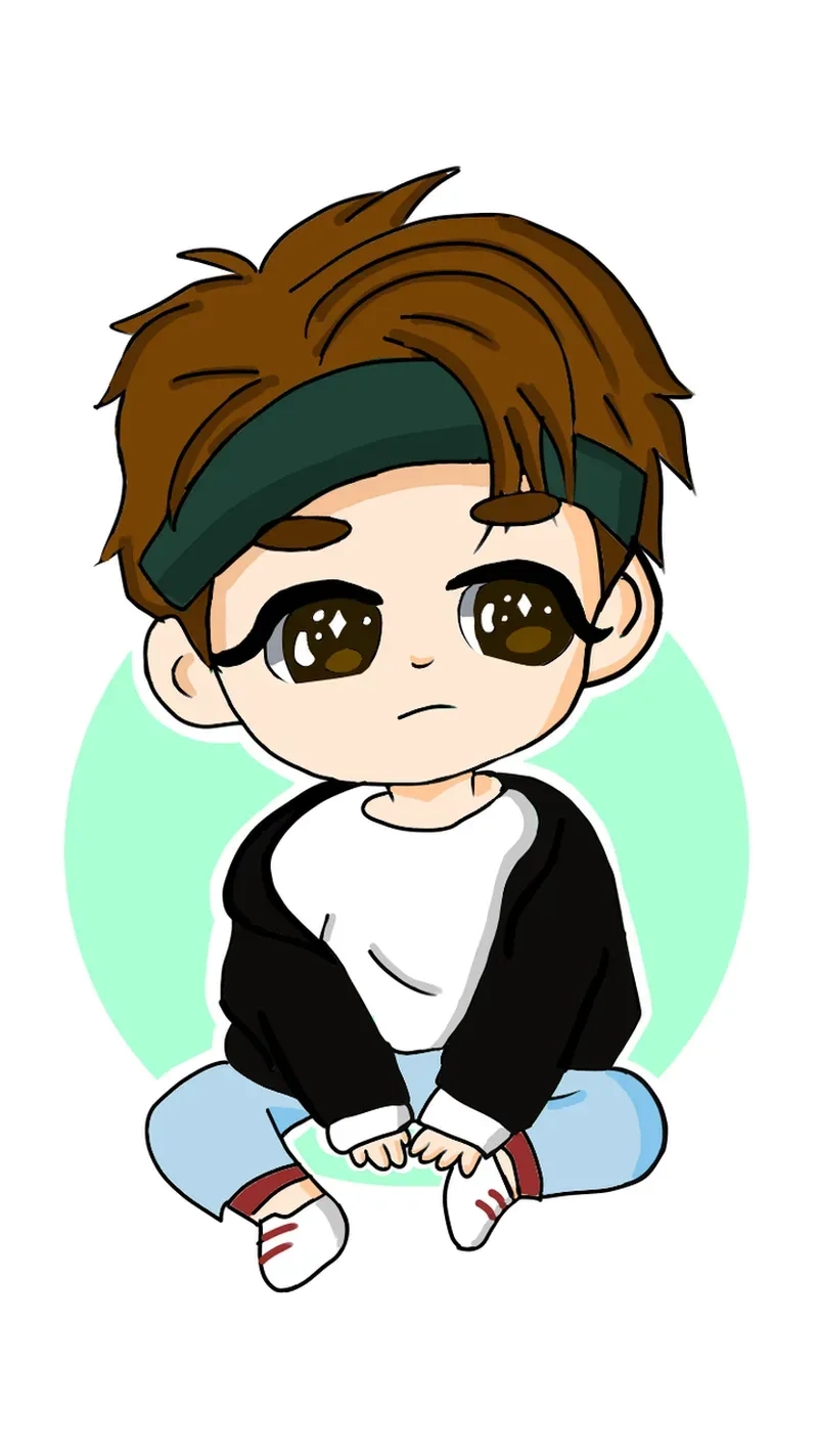 Ảnh chibi nam dễ thương nhưng vẫn cool ngầu