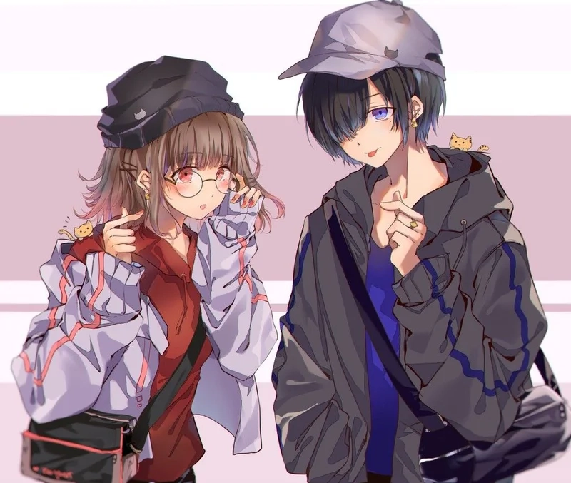 Lãng mạn với hình nền anime nam nữ siêu đẹp