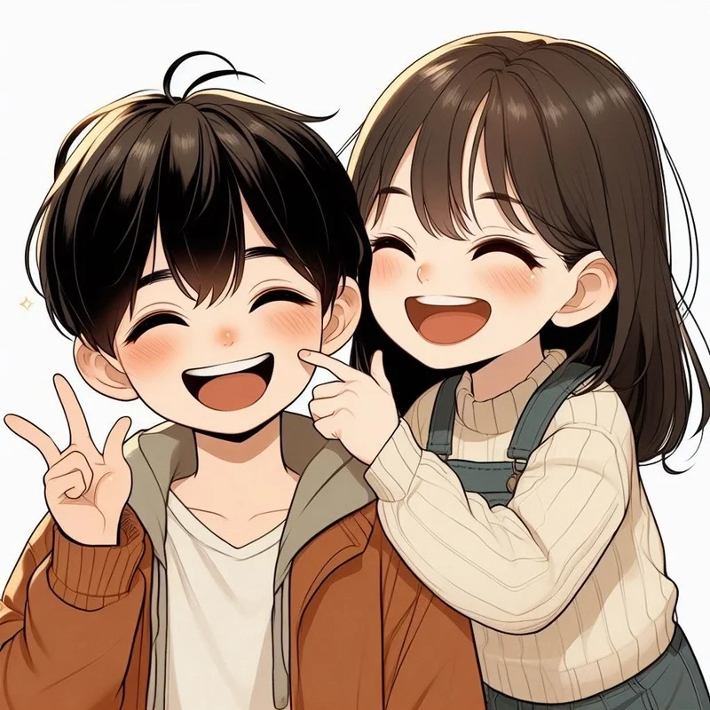 Ngọt ngào với hình anime nam nữ yêu nhau cực dễ thương