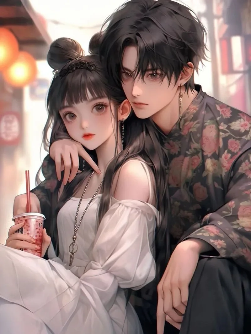 Tuyển chọn ảnh anime nam nữ yêu nhau ngọt ngào nhất