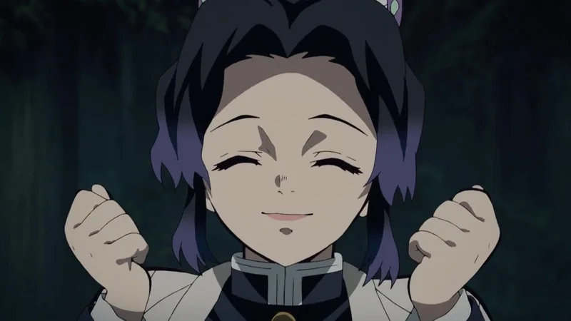 Ngắm nhìn shinobu anime cute với biểu cảm siêu dễ thương