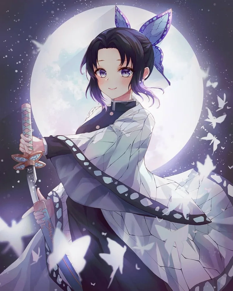 Hình shinobu đẹp mê ly dành riêng cho fan chân chính