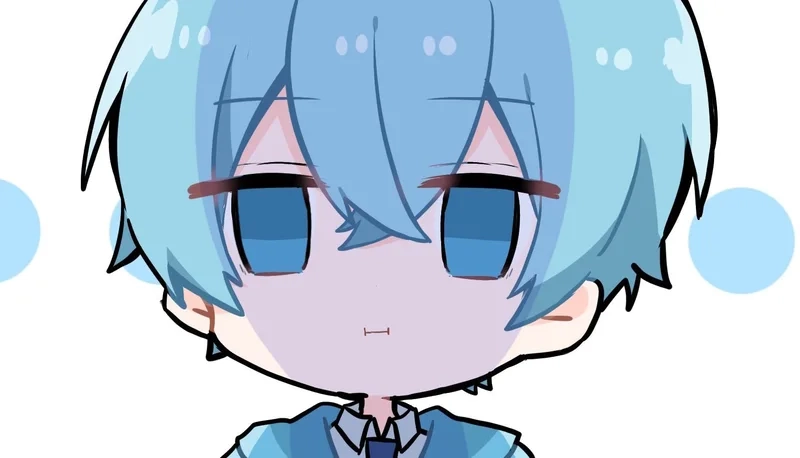 Vẻ đẹp năng động của hình ảnh anime chibi cute nam