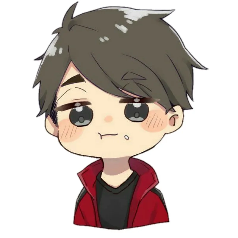 Thể hiện phong cách với ảnh anime cute chibi nam