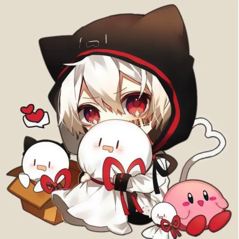 Vẻ đẹp trong sáng của hình ảnh chibi nữ cute đơn giản
