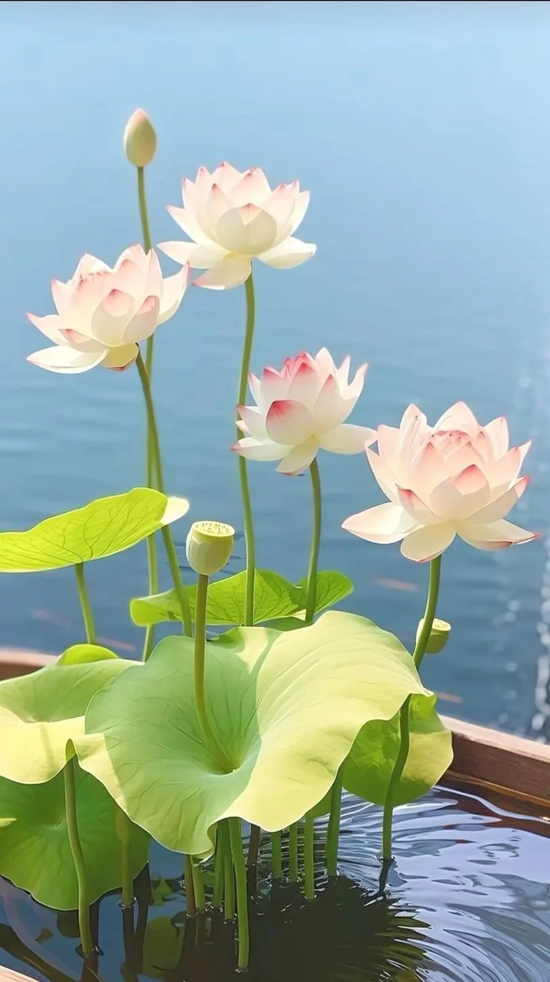 Chiêm ngưỡng hình ảnh hoa sen tuyệt đẹp đầy quyến rũ