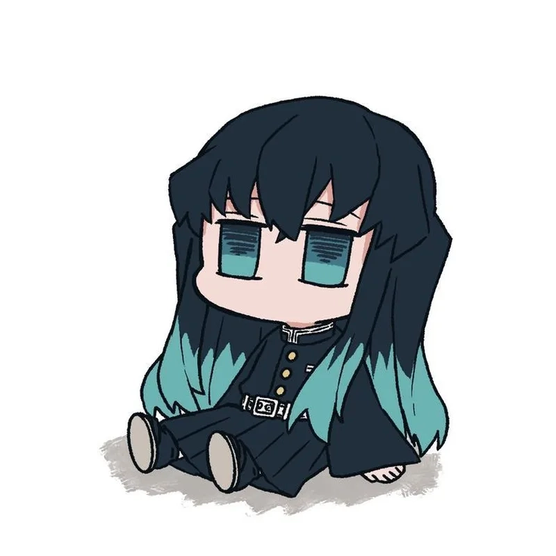 Bộ ảnh ảnh Muichiro chibi cute siêu dễ thương
