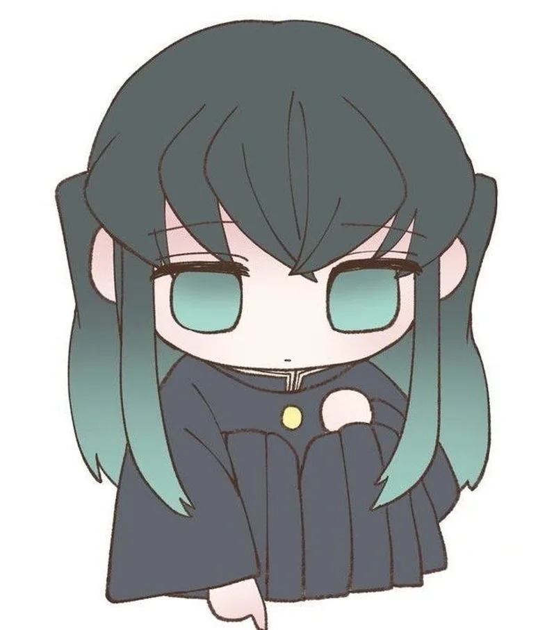 Mãn nhãn với chibi Muichiro Tokito phiên bản anime