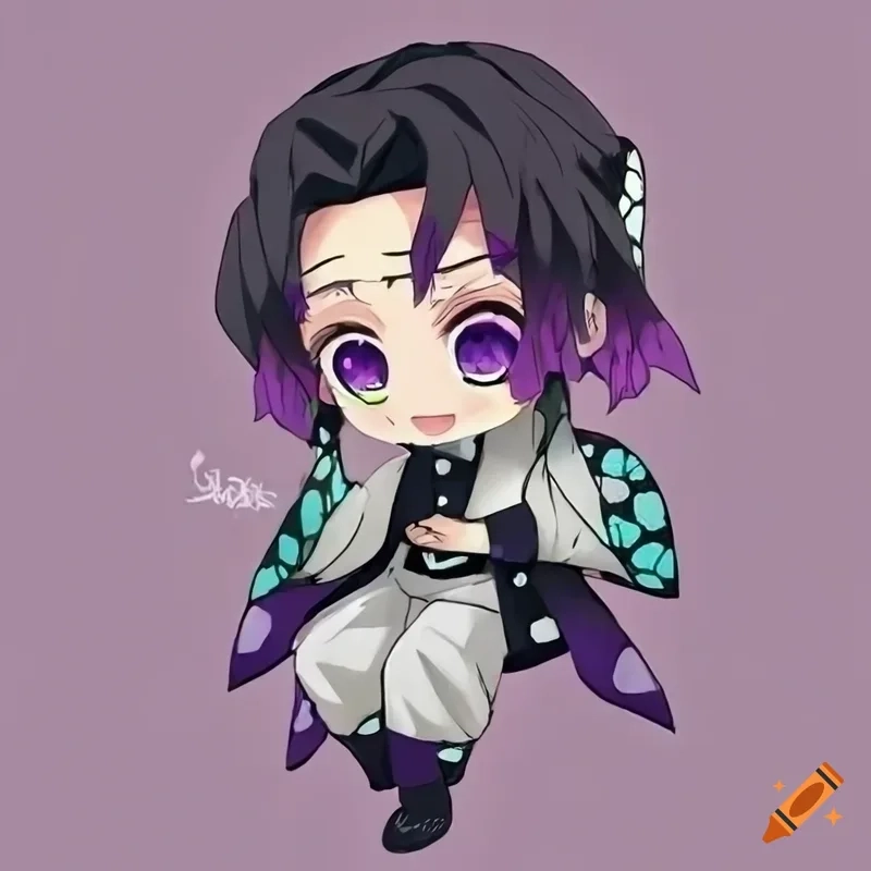 Xem ngay hình shinobu chibi cute với phong cách chibi ngầu
