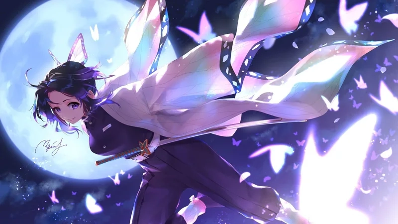 Dành tặng fan avatar shinobu ngầu với phong cách đầy cá tính