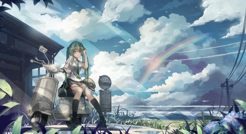 Tải ngay hình ảnh nền máy tính anime độc đáo, đầy màu sắc