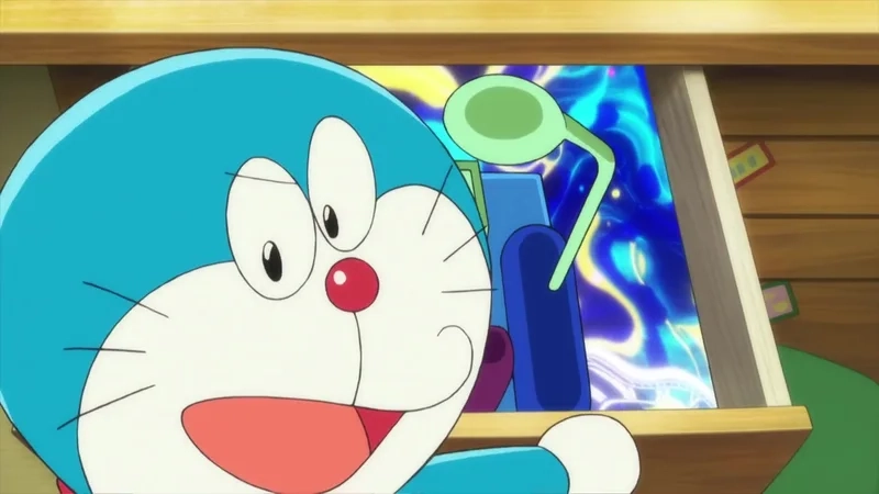Không thể bỏ qua ảnh doraemon ngầu, quá ấn tượng luôn