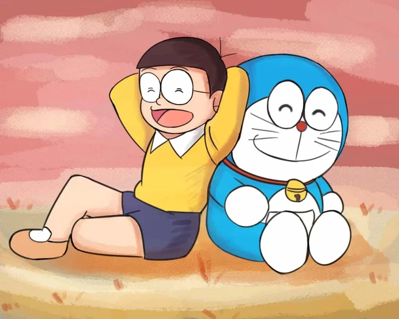Cùng khám phá hình ảnh nobita và doraemon, những khoảnh khắc đáng yêu