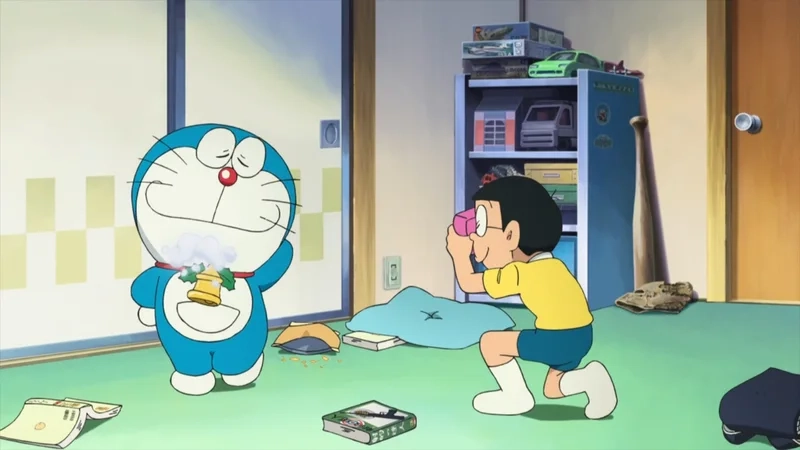 Doraemon và nobita gặp nhau, khoảnh khắc mở đầu hành trình kỳ diệu