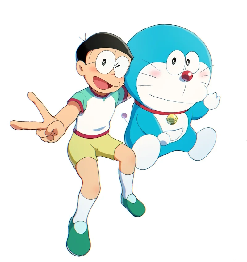 Chiêm ngưỡng ngay doraemon và nobita ngầu, một hình ảnh hoàn toàn mới