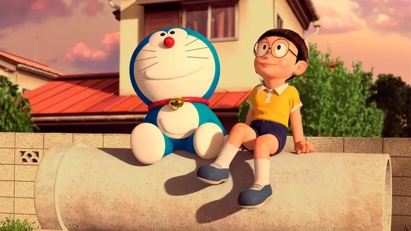 Hình ảnh của doraemon và nobita, kỷ niệm tuổi thơ không thể quên