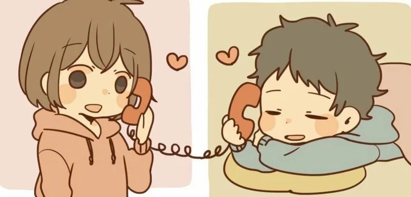 Tuyển tập ảnh cặp đôi anime chibi cute đẹp miễn chê