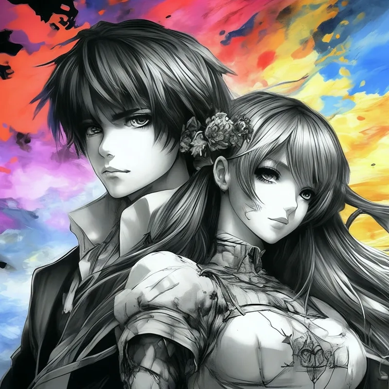 Hình ảnh anime ngầu nam nữ cuốn hút từ cái nhìn đầu tiên