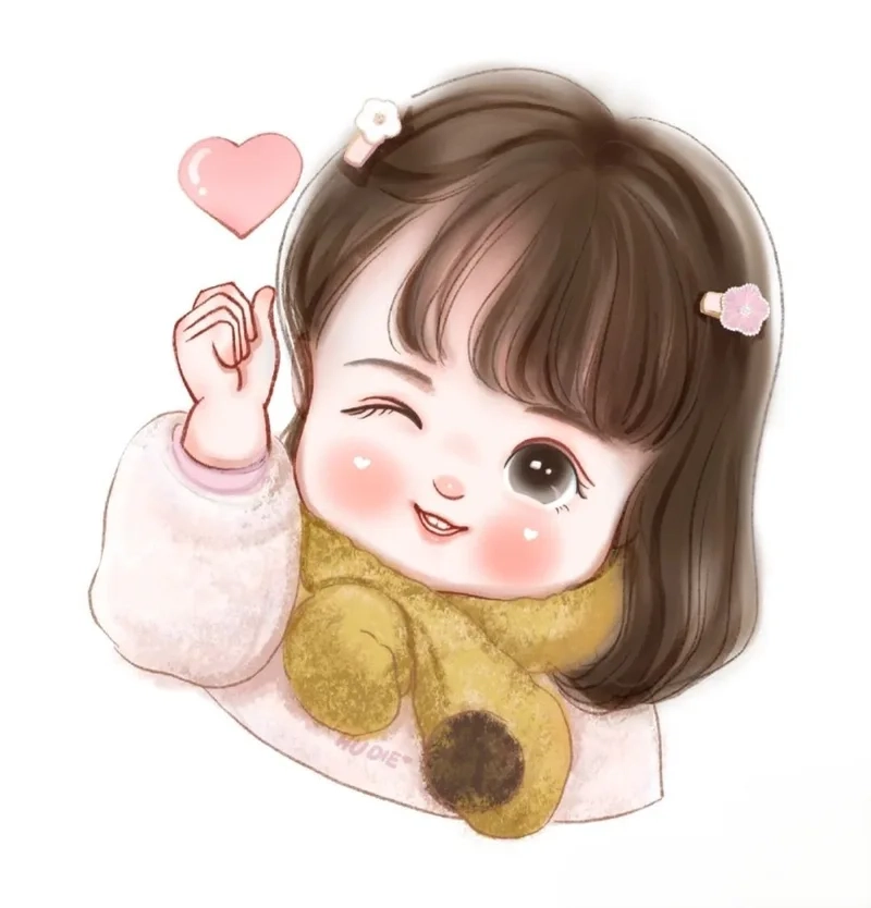 Đơn giản mà đáng yêu với hình ảnh chibi cute dễ vẽ