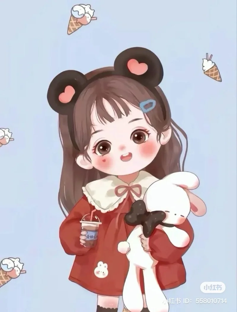 Chibi ảnh cute ngộ nghĩnh, phù hợp cho những ai yêu thích chibi