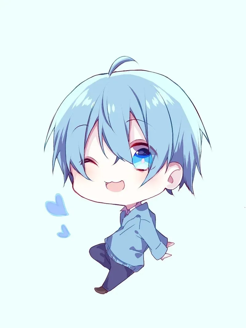 Avatar chibi nam cute siêu dễ thương, đáng yêu
