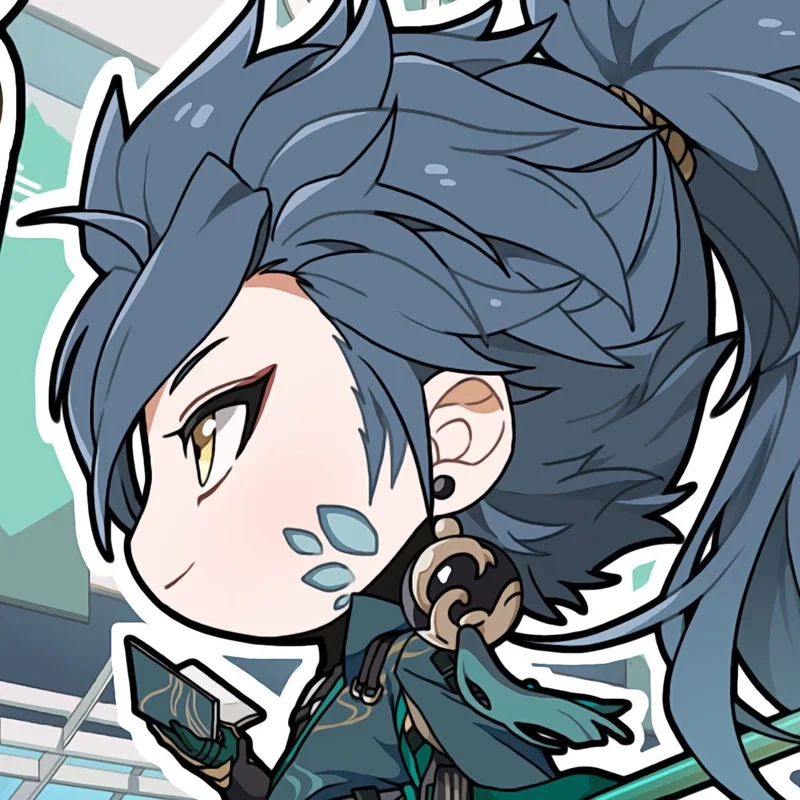 Mẫu hình chibi nam ngầu mạnh mẽ, cá tính