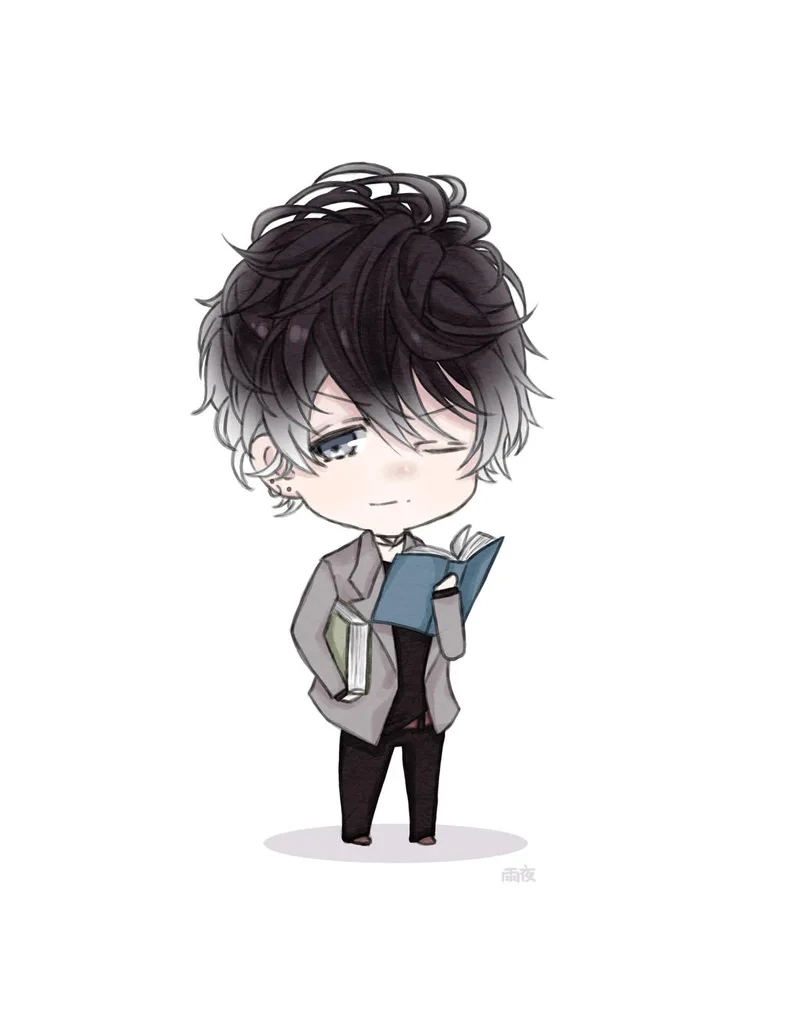 Anime chibi nam ngầu siêu chất, đầy phong cách
