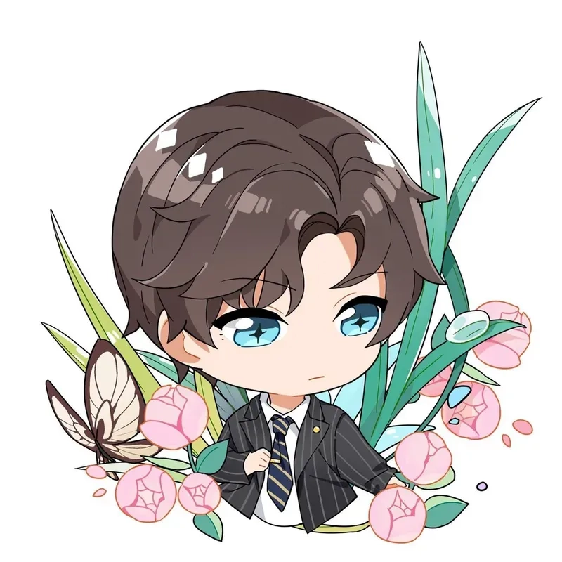 Kho ảnh ảnh cute nam chibi dễ thương, đáng yêu