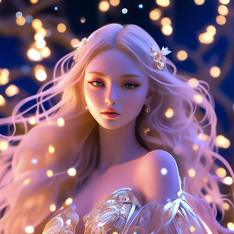 Thêm phần sống động với hình nền đẹp 3d cute nữ