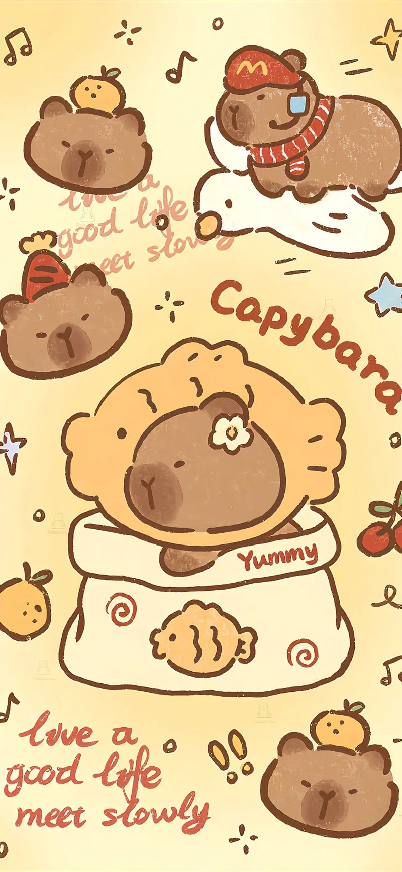 Tải ngay hình nền capybara chất lượng cao, đáng yêu