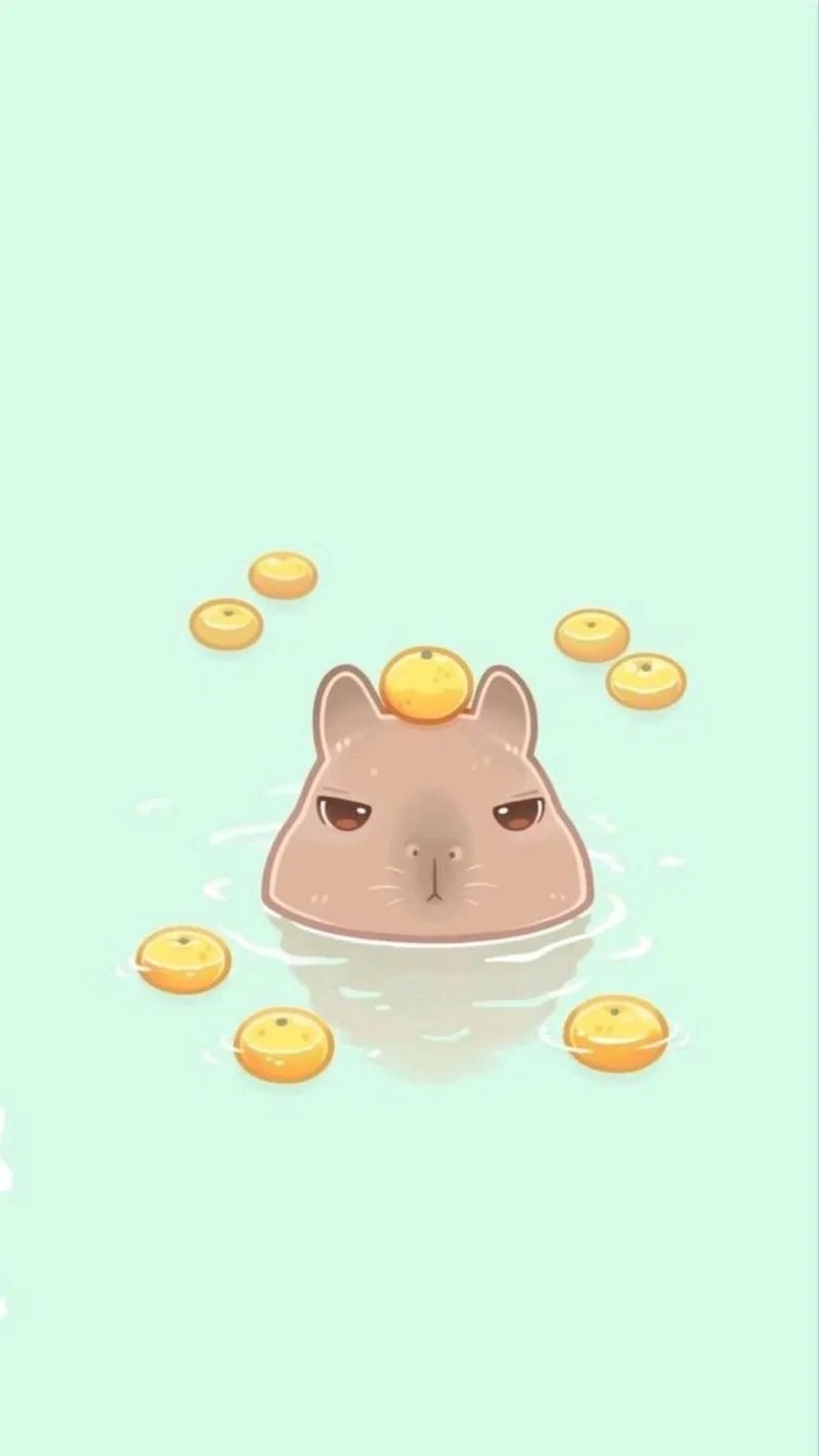 Khám phá ảnh capybara với nhiều phong cách siêu hot