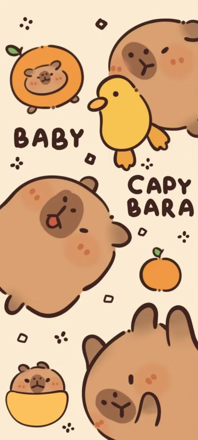 Làm mới màn hình với hình nền capybara cute cho máy tính